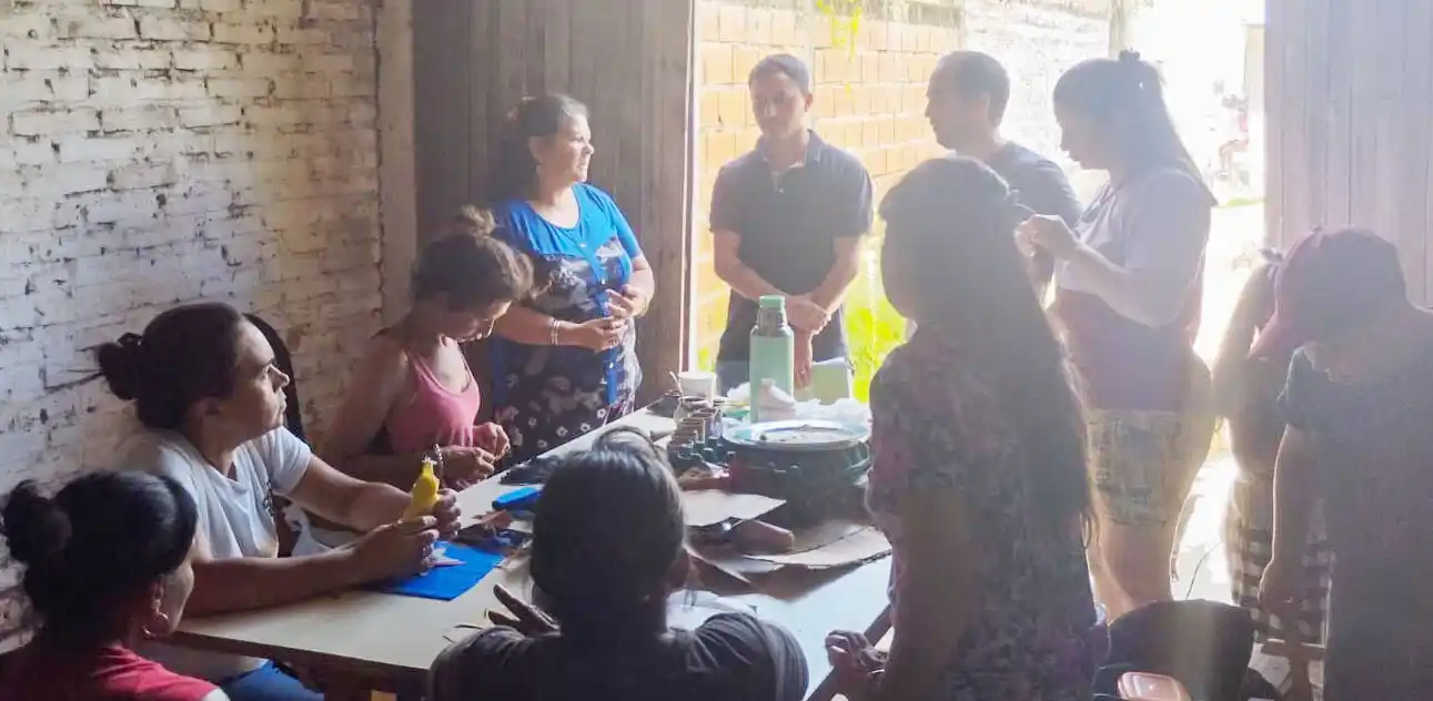 Presencia del programa de Participación Ciudadana en el barrio Islas Malvinas