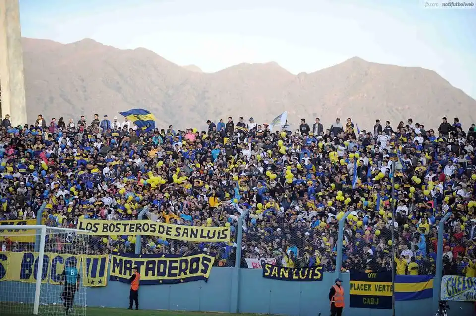 Boca le ganó 1 a 0 al seleccionado de San Luis