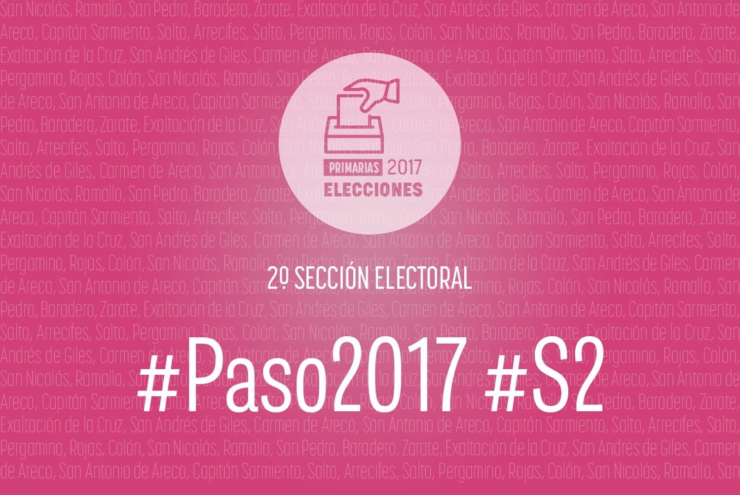 Resultados Oficiales Paso 2017: Cambiemos se impuso en la Segunda sección electoral