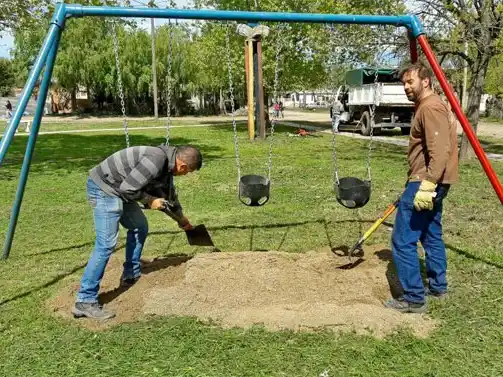 Exigen la puesta en valor de una plaza en el barrio San Jorge