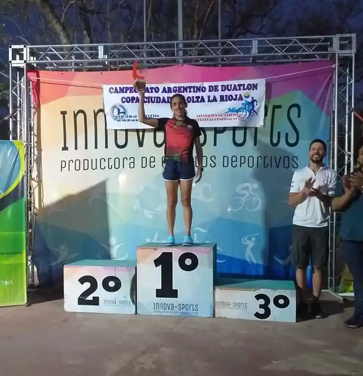 María Victoria Rivero se quedó con el Campeonato Argentino de Duatlón
