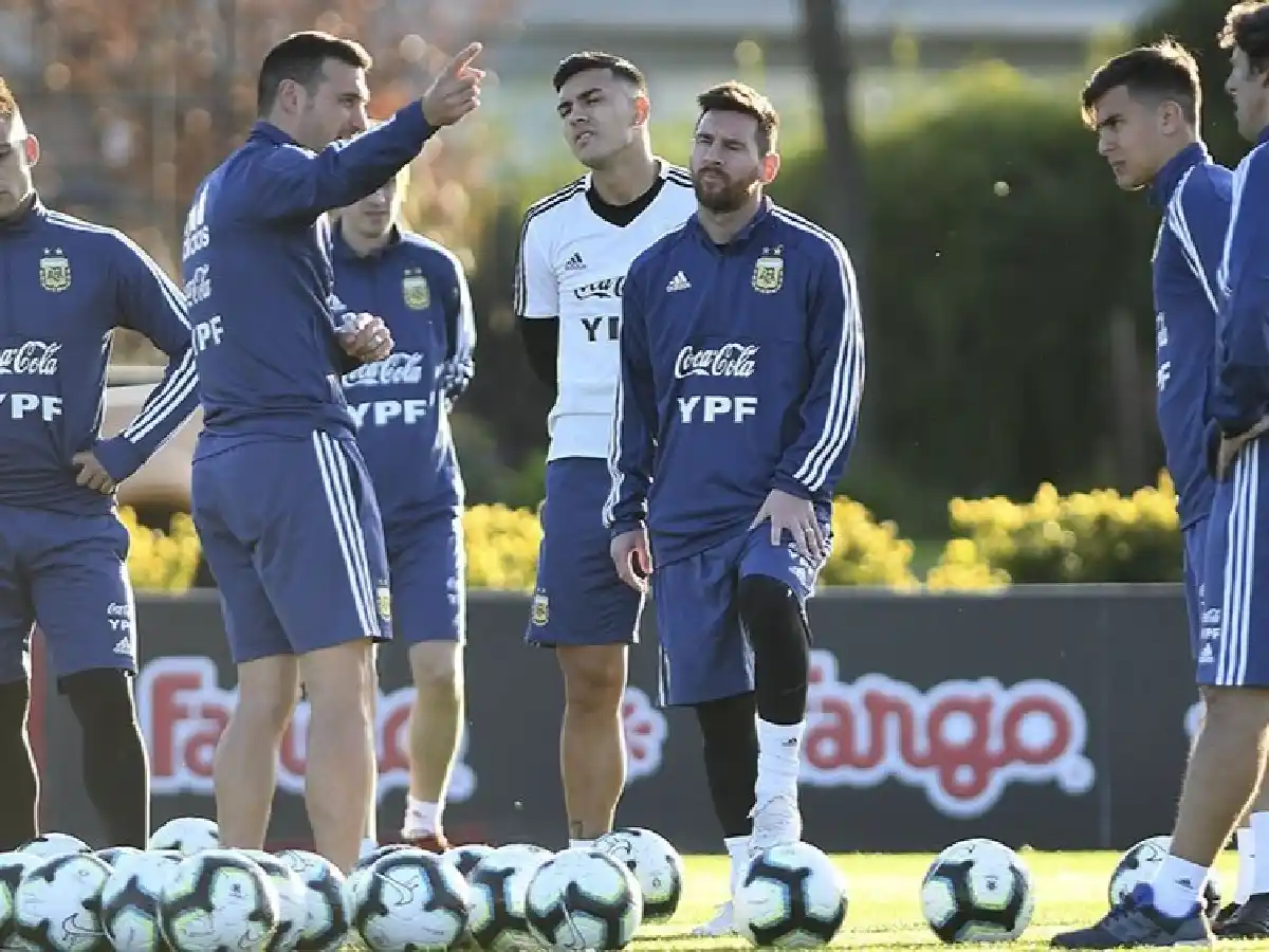 El seleccionado inició concentración 