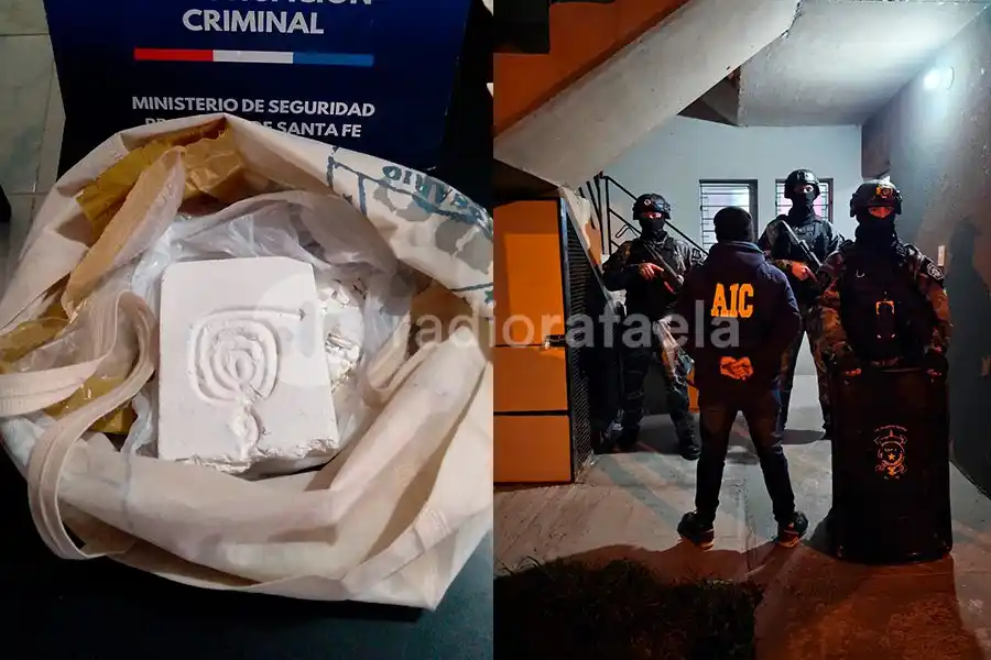 VIDEO | Multiples allanamientos: desarticulan banda que tenía cocaína con sello de las líneas Nazca