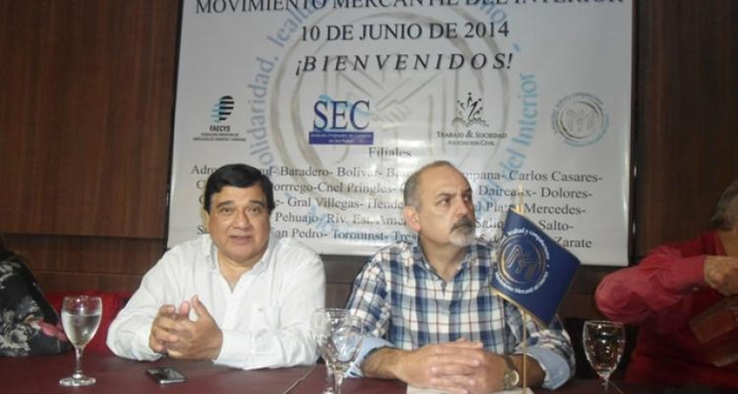 Reunión regional y capacitación de empleados de comercio en San Pedro