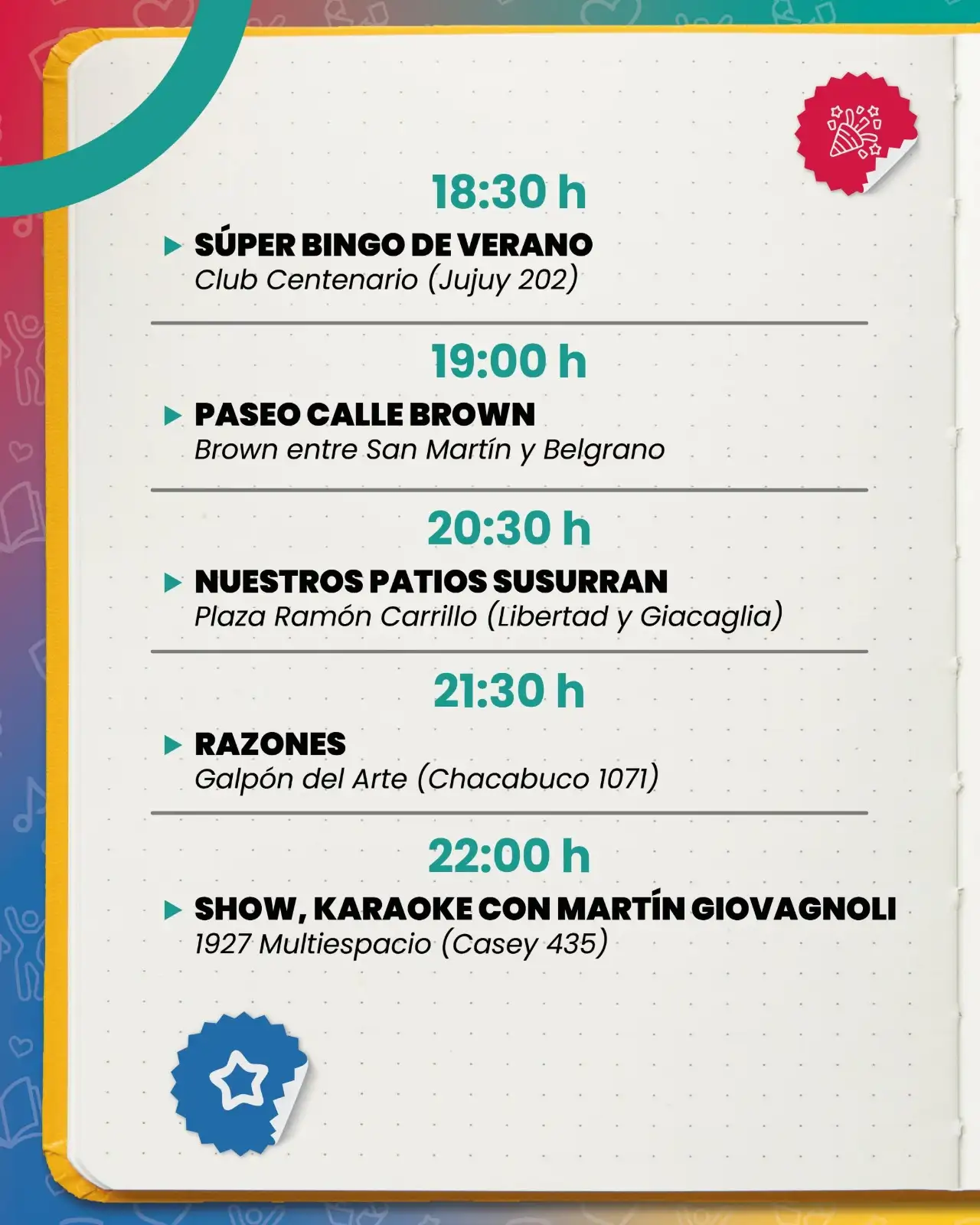 agenda cultural