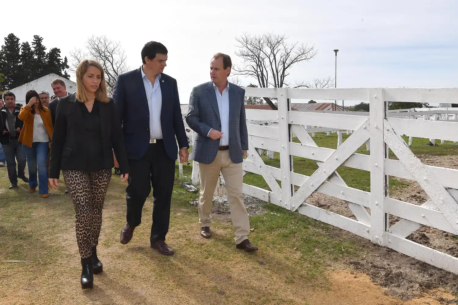 Bordet visitó la Rural de Nogoyá donde se realiza la Expo Provincial de la Leche