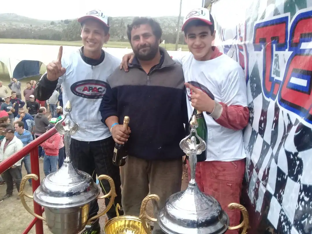 Eracarret,  Walter y Pedrero, campeones en las sierras