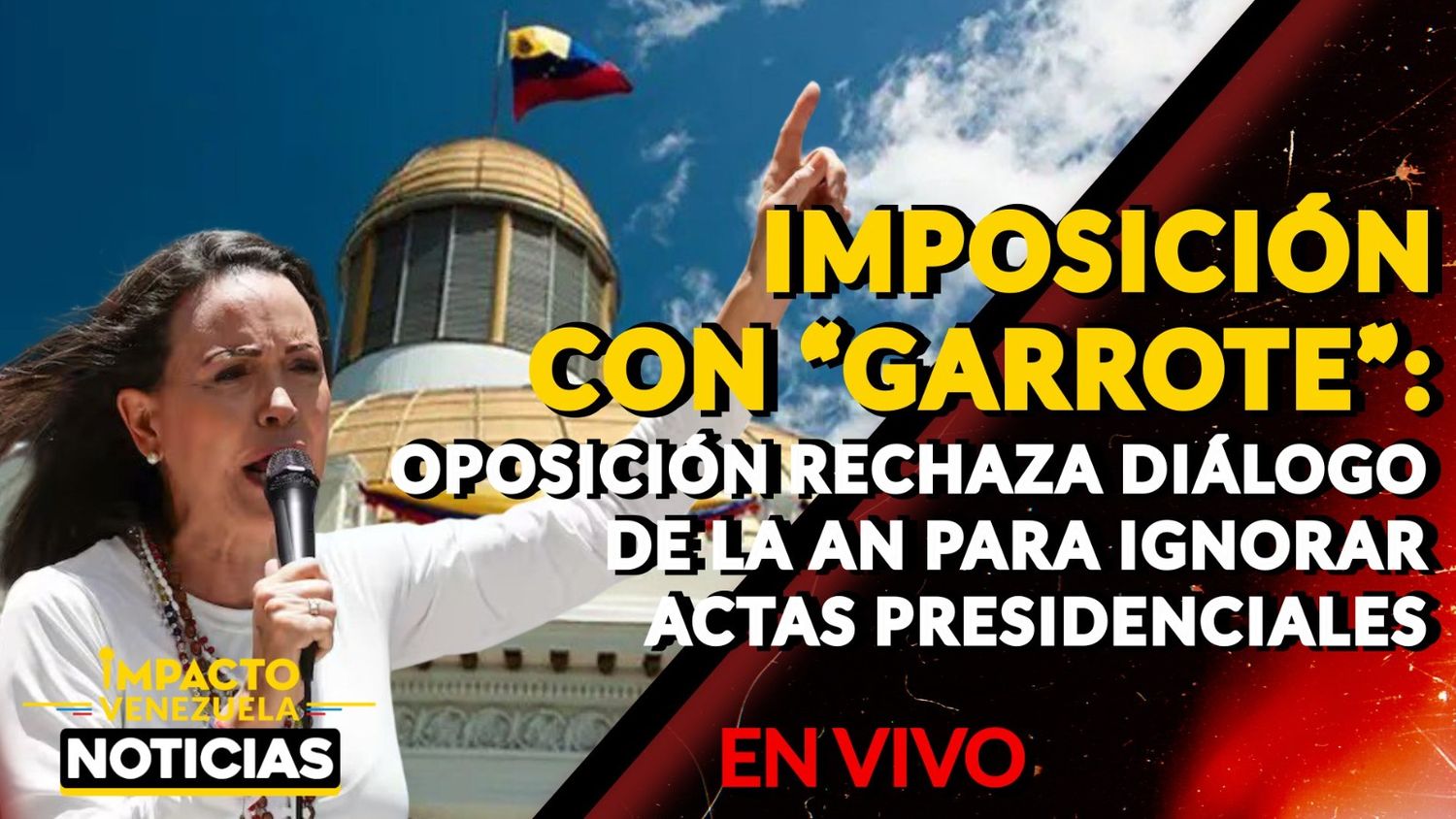 IMPOSICIÓN CON «GARROTE»: oposición rechaza diálogo de la AN para ignorar actas presidenciales- Video