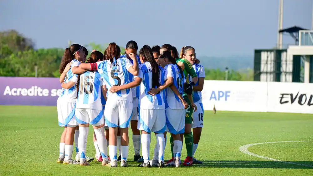 Empate del seleccionado Sub 15 de Huber, que definirá el título con Brasil