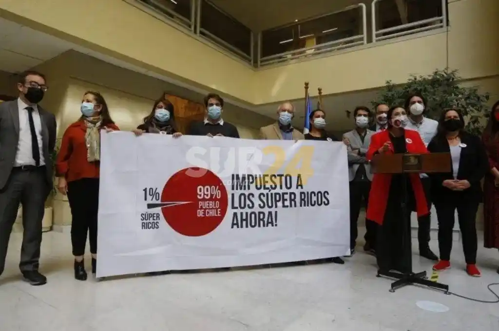 Chile aprobó un impuesto a las grandes fortunas para combatir el coronavirus