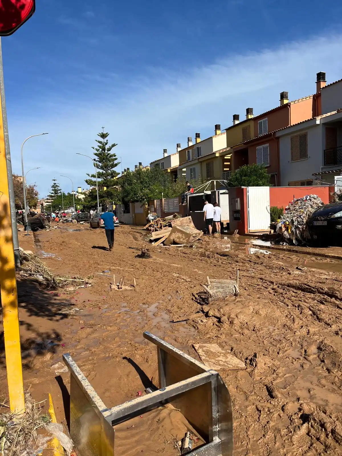 La necochense, Sandra Dato, explicó la situación de catástrofe en Valencia tras el paso de la tormenta Dana