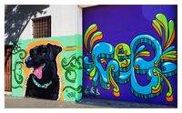 Pintada para los vecinos de Villa Italia