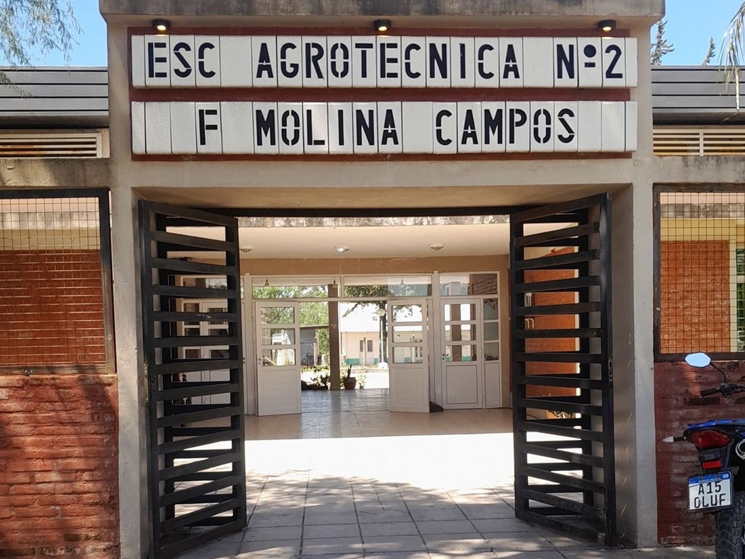 Finalizó la obra de emergencia en la escuela Agrotécnica de Federal