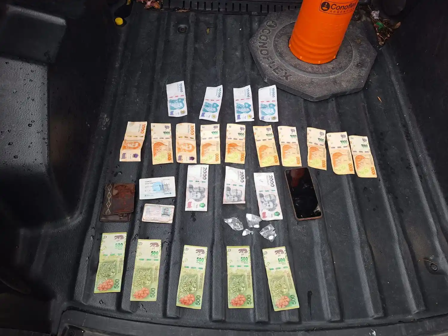 Detuvieron a un hombre con droga en la zona oeste