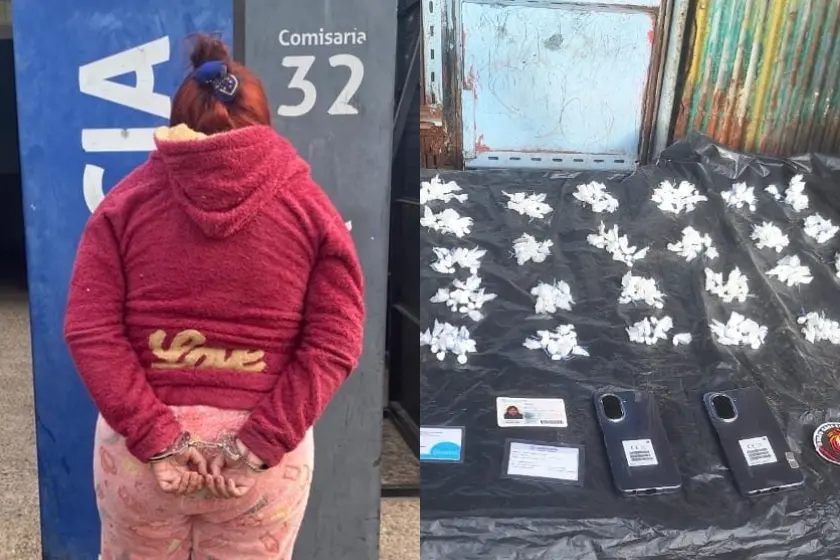 Vendía droga a bordo de una moto en zona oeste y fue detenida