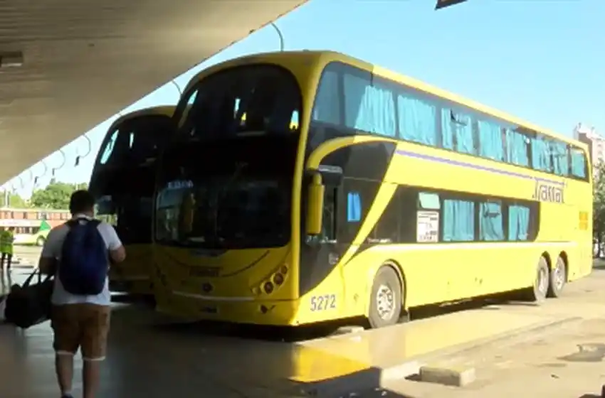 Demoraron dos micros de larga distancia en la Terminal