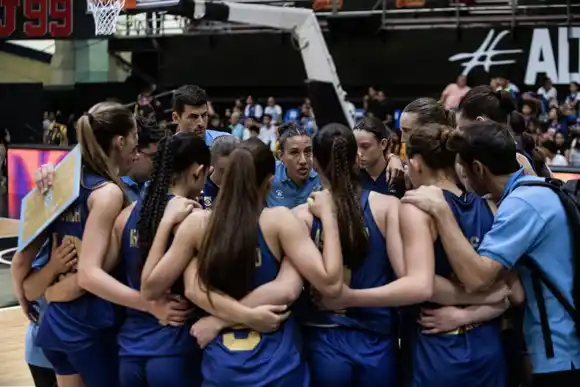 Triunfo argentino en el inicio del Sudamericano U15 Femenino