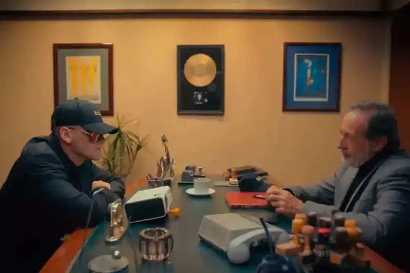 Bizarrap anticipó su nueva canción de la mano de un corto junto a Guillermo Francella