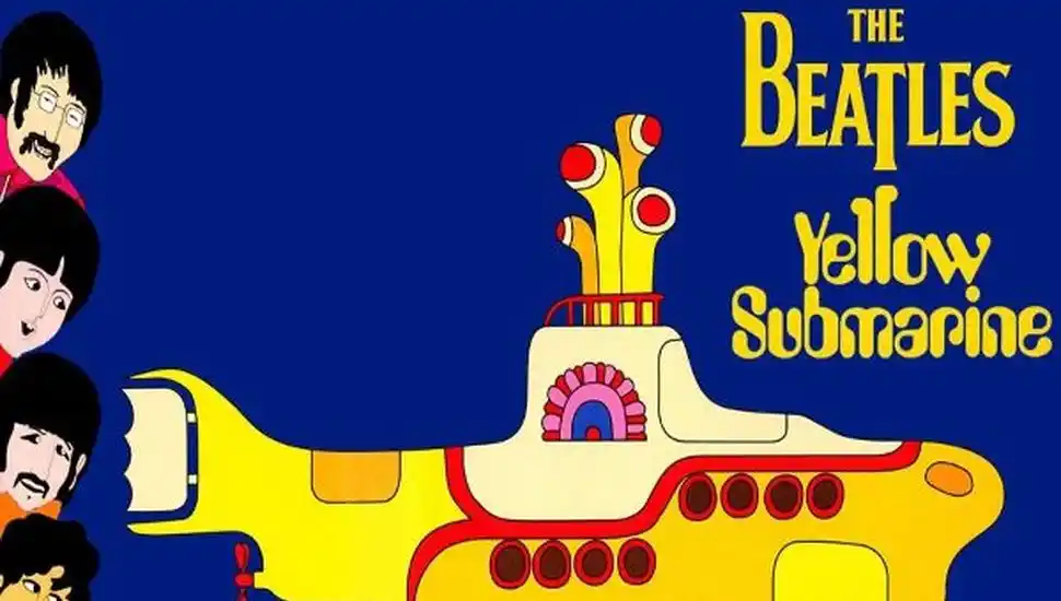La película animada "Yellow Submarine", de Los Beatles, estará disponible en YouTube