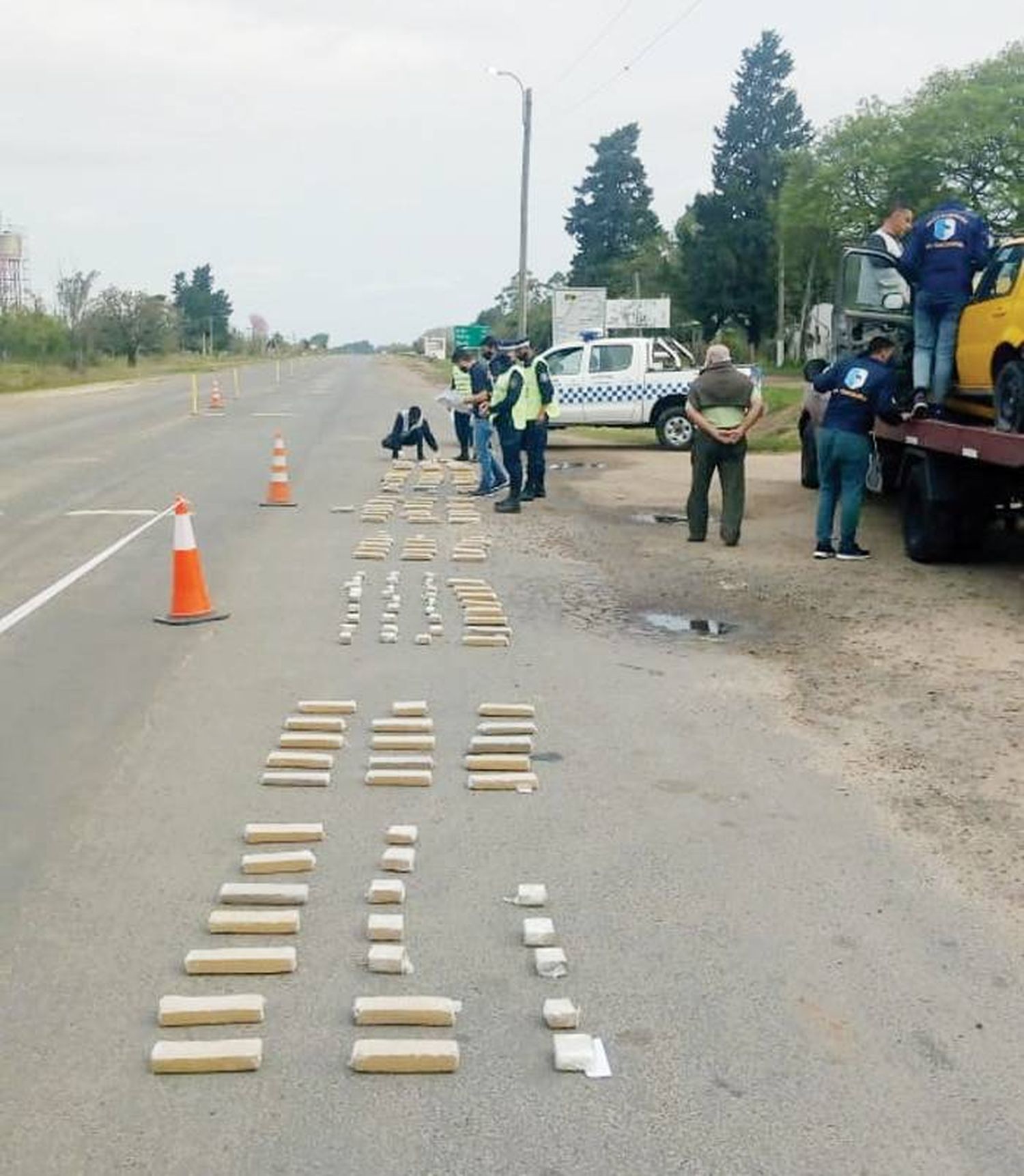 Golpe al narcotráfico de policía caminera entrerriana