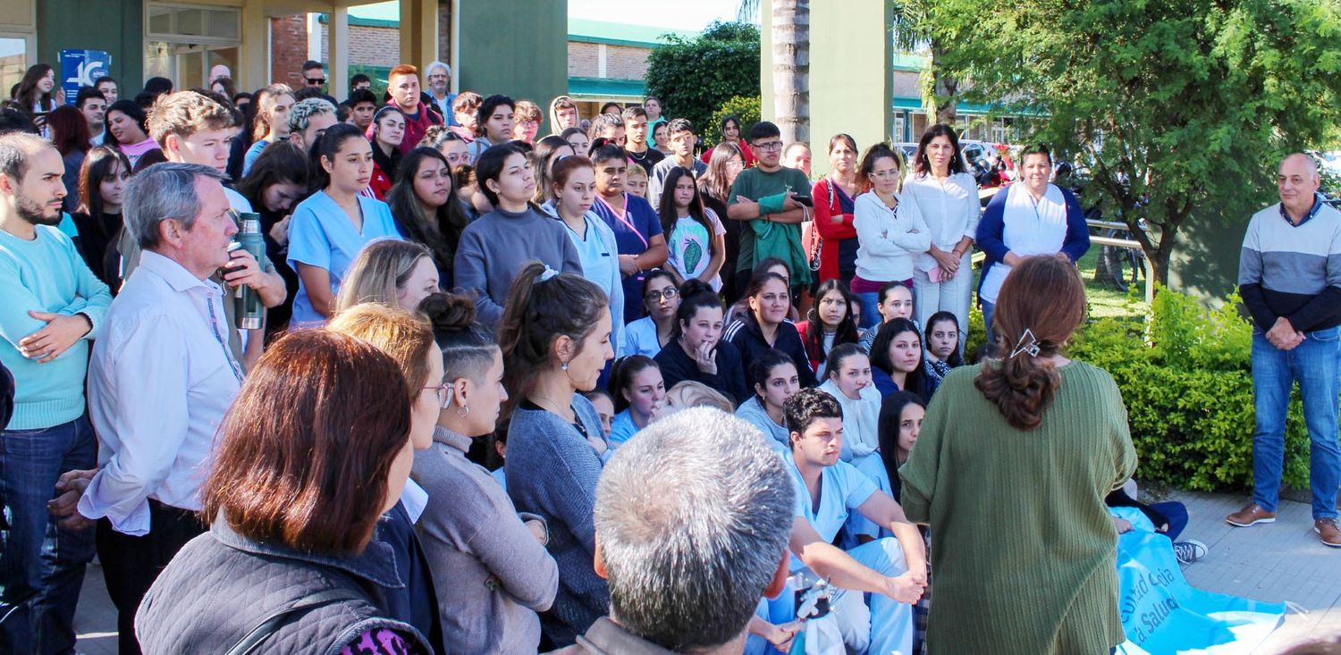 La Facultad de Ciencias de la Salud de la UNER defiende la educación pública, la ciencia y el sistema universitario