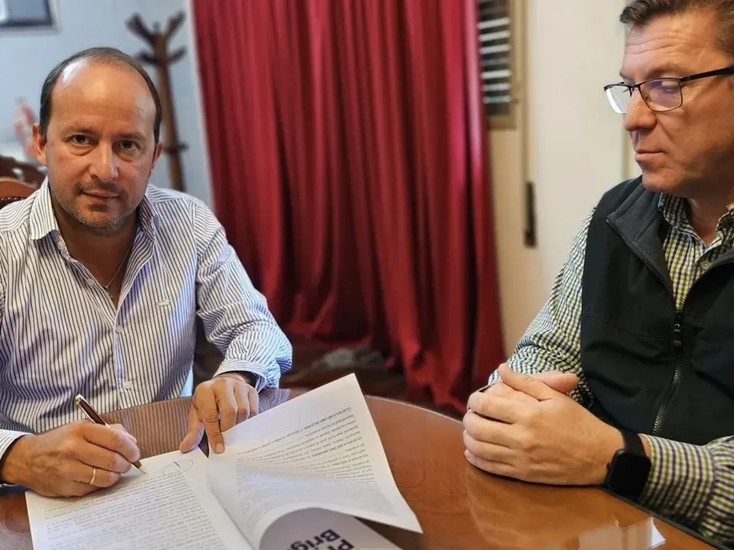 Borla confirmó más de 400 millones de pesos par obras públicas para la ciudad de San Justo