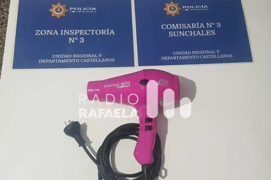 Le robaron su secador de pelo y lo pudo recuperar luego de verlo a la venta en Facebook