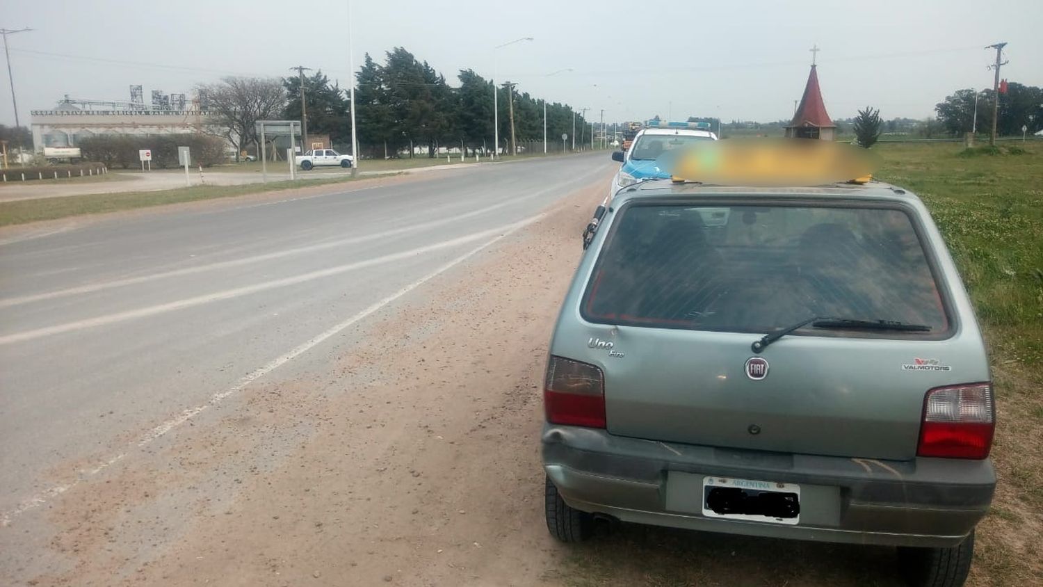 Remís zigzagueaba en Ruta 20: practicaron el test de alcoholemia y dio positivo