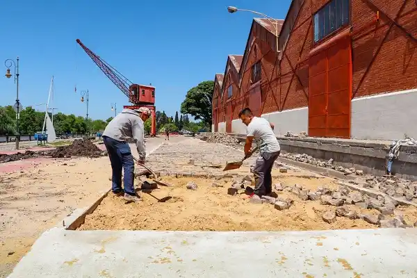 Las obras en el Paseo del Puerto alcanzaron el 60% de avance