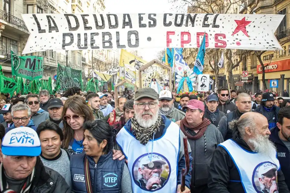 Organizaciones sindicales y sociales marcharán el miércoles a Plaza de Mayo por San Cayetano