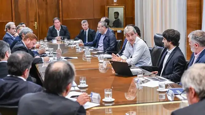 Caputo se reunió con los CEOS de las principales corporaciones.