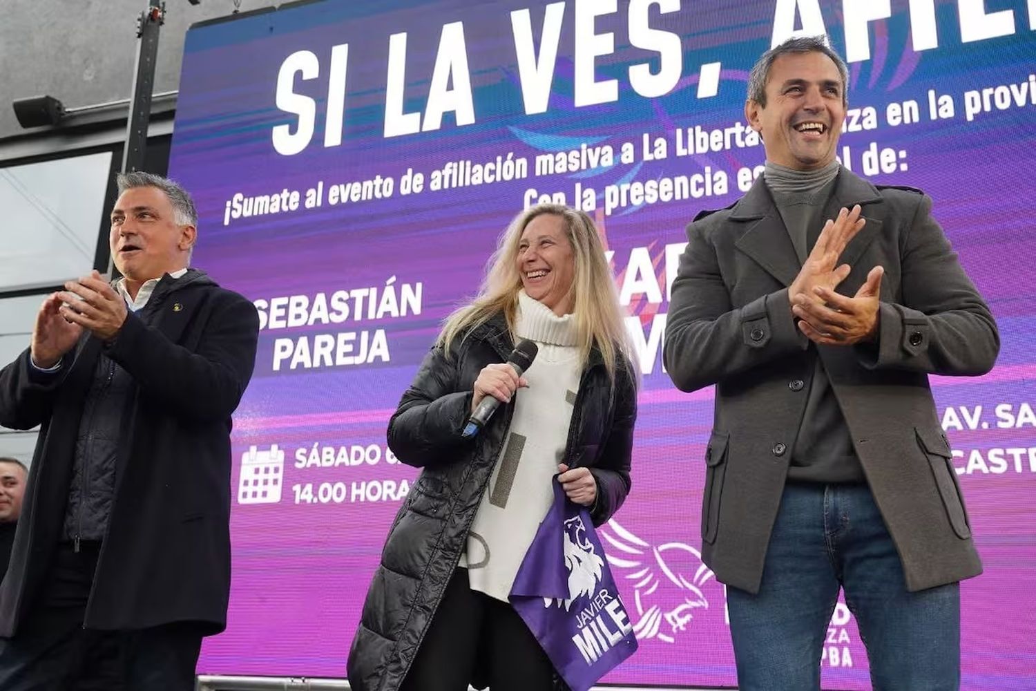 Los libertarios avanzan en territorio bonaerense