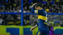 La reacción de Paredes cuando Úbeda reemplazó al Changuito Zeballos en la derrota de Boca ante Racing