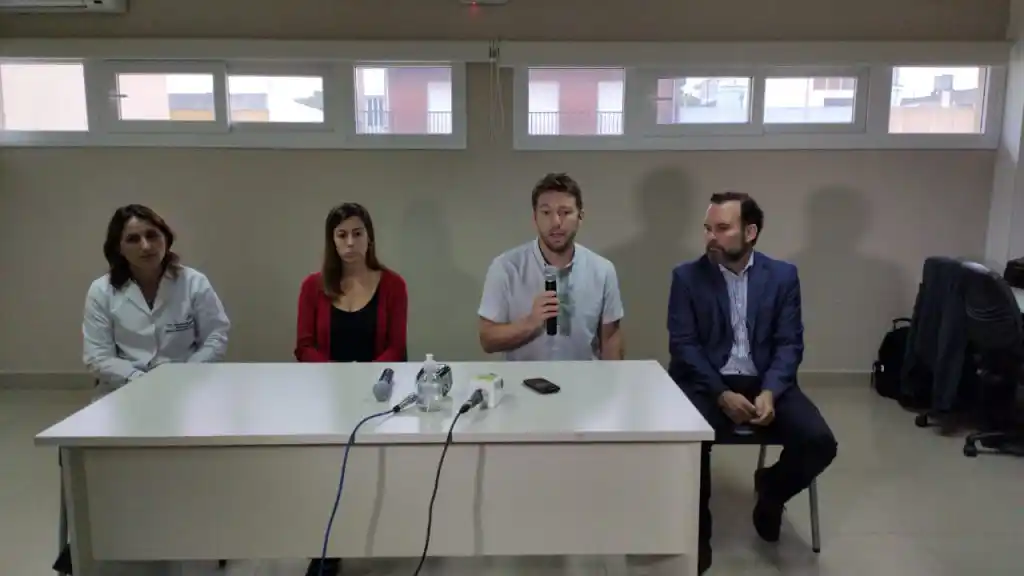 Primer caso de coronavirus en Tandil: reviví la conferencia desde el Hospital