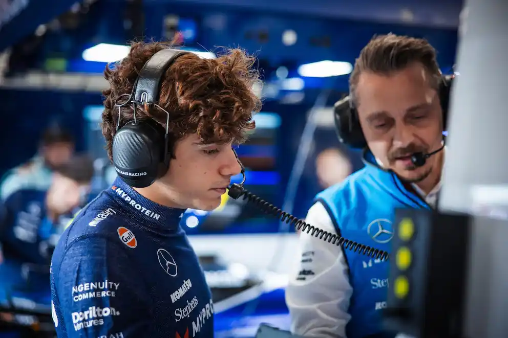 Franco Colapinto largará último el domingo