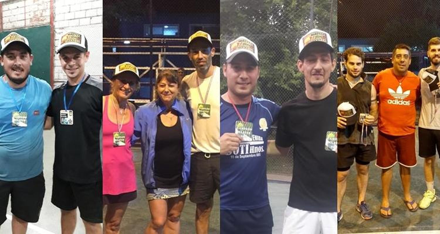 Todos los campeones y finalistas de los Másters de la Agrupación San Pedro