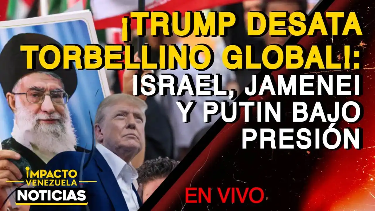 ¡TRUMP DESATA TORBELLINO GLOBAL! Israel, Jamenei y Putin bajo presión – VIDEO