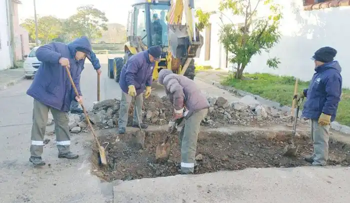 Todos los días  más obras en la ciudad