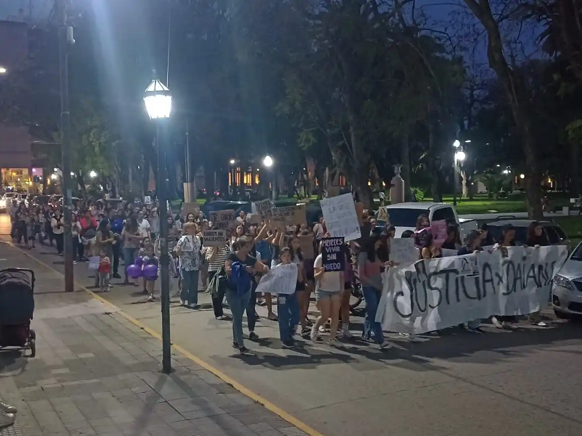 Gualeguay marchó para pedir justicia por Daiana Mendieta