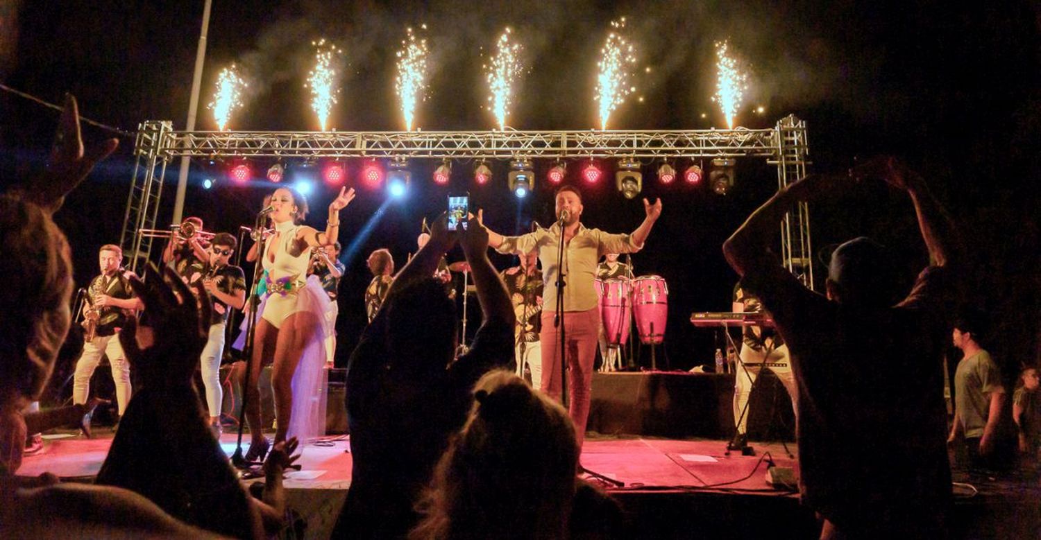 Vieja Minga. Uno de los invitados a los festejos de Lobería