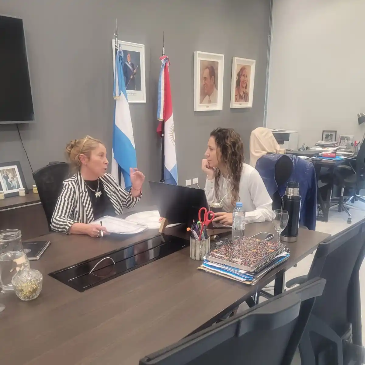 La intendenta Bertotti se reunió con la ministra Laura Jure