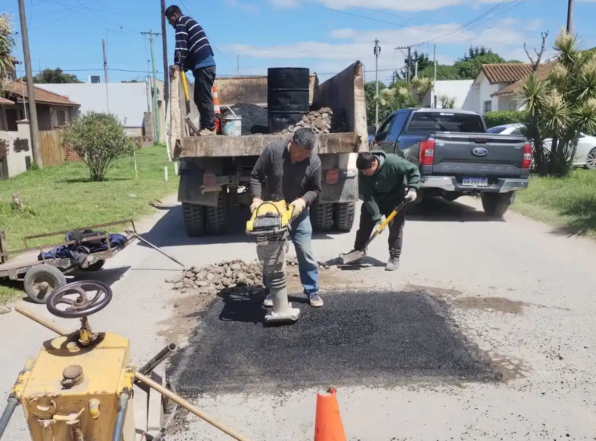 Tareas de bacheo