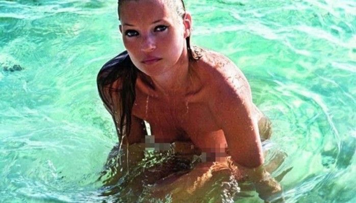 Kate Moss se desnuda para Playboy por primera vez