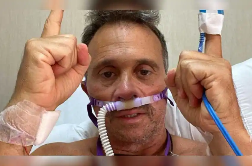 Lapegue, internado con coronavirus: «Estoy peleando hasta el final»