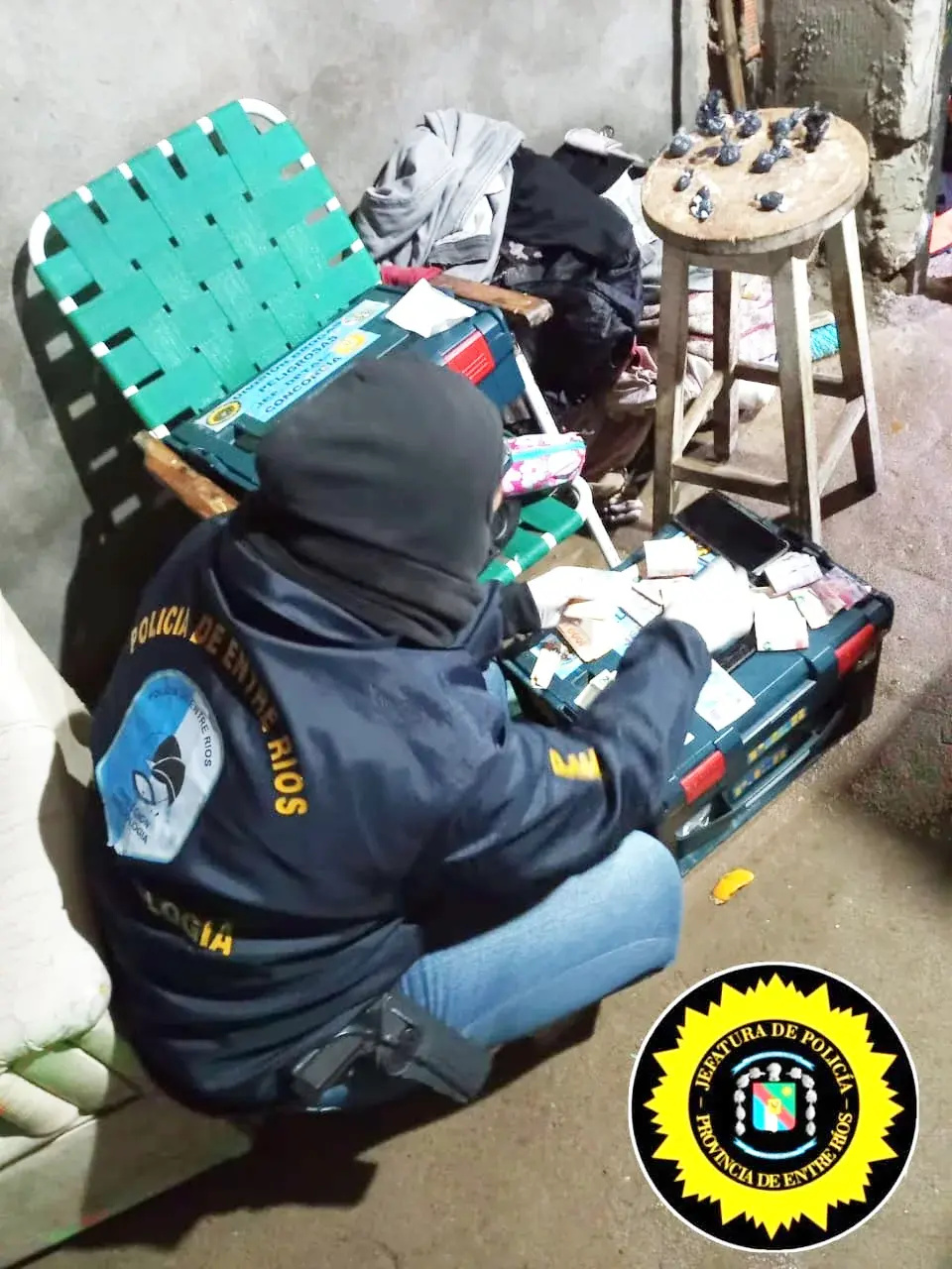 Allanamiento: secuestran cocaína, marihuana y detienen a dos personas
