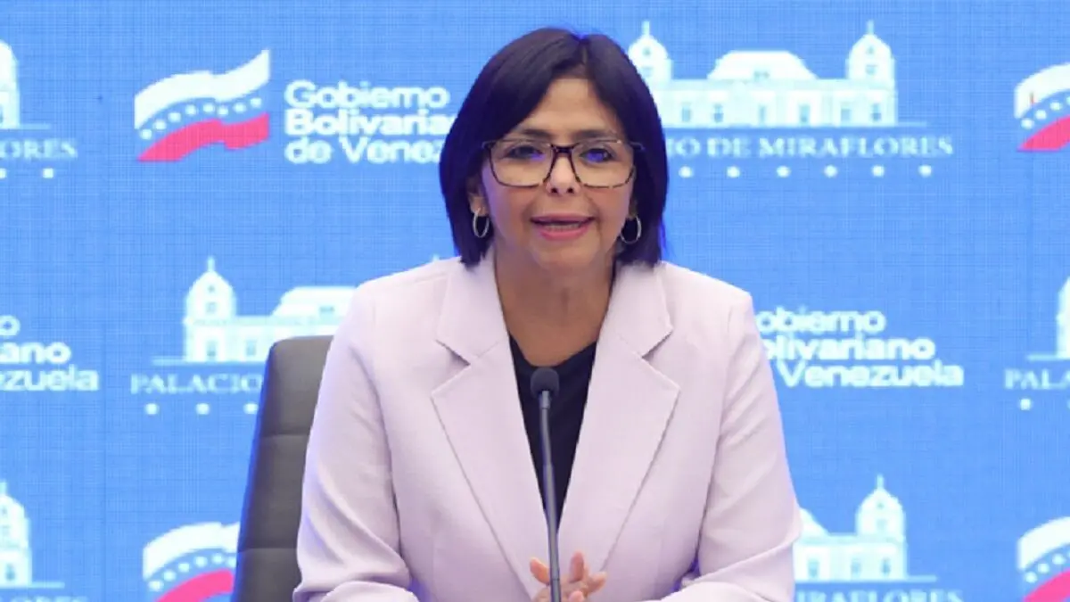 SEPA POR QUÉ DELCY RODRÍGUEZ le cae con todo al vicepresidente de Guyana: «no te metas con las mujeres de Venezuela»