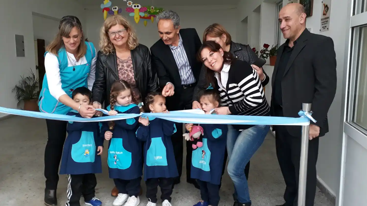 Nelson: Balagué inauguró el jardín de infantes N° 87