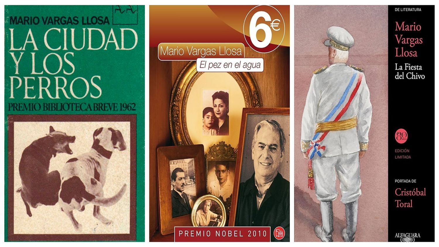 De «La Ciudad y los Perros» a la «Fiesta del Chivo»: las 10 obras más simbólicas de Vargas Llosa ¿Las conocías?