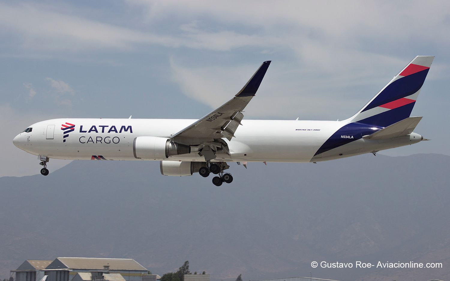 LATAM Cargo inaugurates flights between Amsterdam and Curitiba