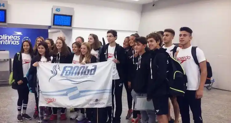 Valentina Noto y Bruno Giles viajaron a Brasil a competir en el Torneo Paulista